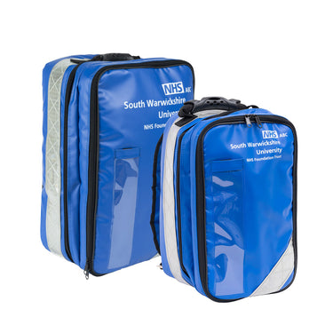 South Warwickshire NHS #Community Nurse Kit Backpack Front (Small and Large)